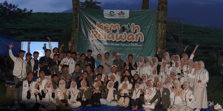 Ratusan Pemuda Ikuti Kemah Relawan Pelita Intan Muda 2025 di Bandung, Fokus pada Kepemudaan dan Aksi Sosial